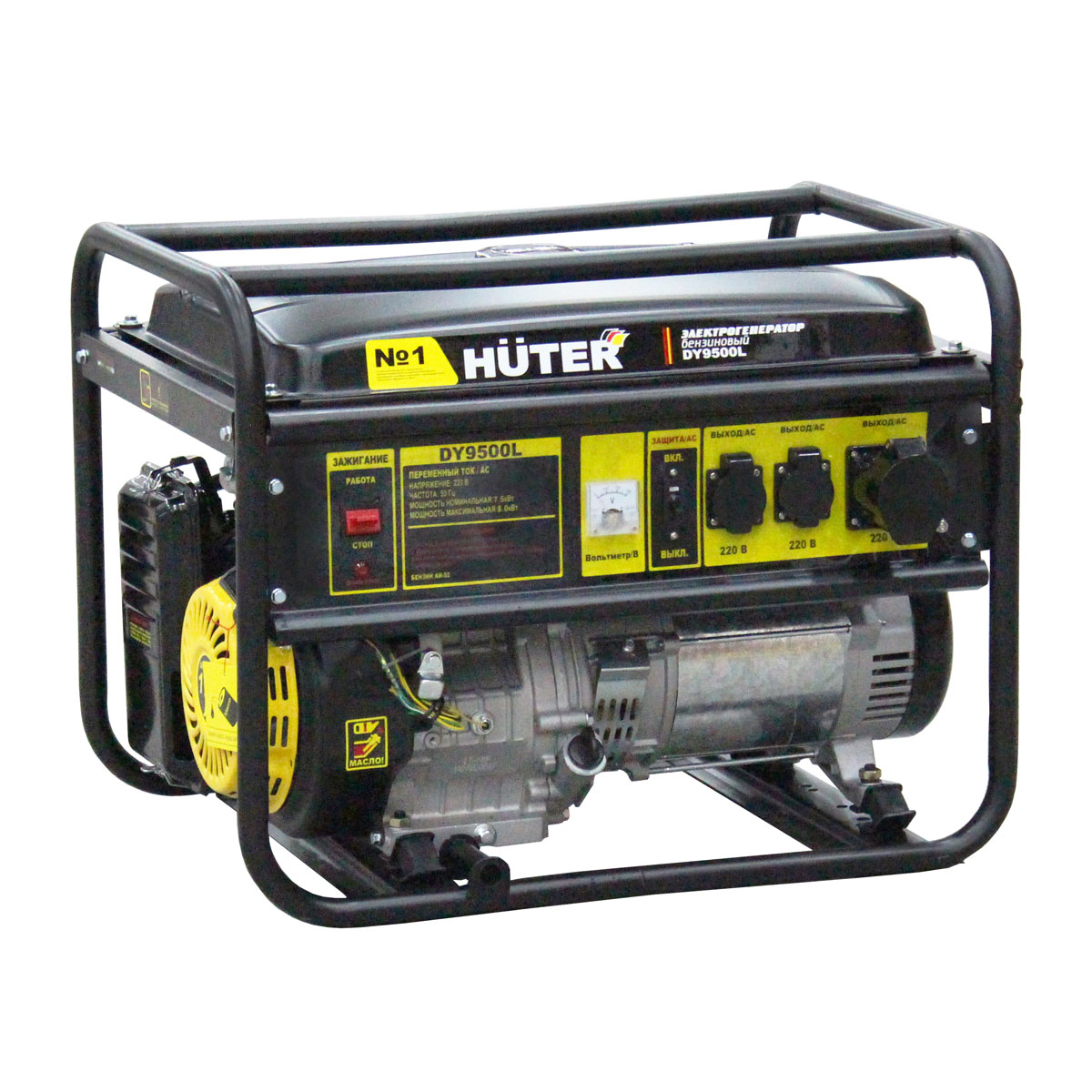  DY9500L Huter 7,5 кВт 220В  за 64590 рублей в .