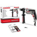 Ударная дрель CROWN CT10129