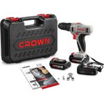 Аккумуляторная дрель-шуруповёрт CROWN CT21052LH-1.5 BMC