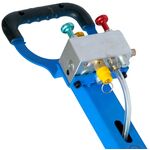 3-секционный домкрат T08105A пневматический с ручкой 5т AE&T