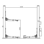 Двухстоечный подъемник СТОРМ T4S