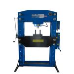 Пресс гидравлический T612100A AE&T 100т с ручным и пневмоприводом | Фото-2