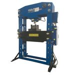 Пресс гидравлический T612100A AE&T 100т с ручным и пневмоприводом | Фото-5