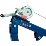 Мини кран гидравлический гаражный Т62102A AE&T 500 кг с лебедкой | Фото-3