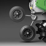 Откидное транспортировочное колесо